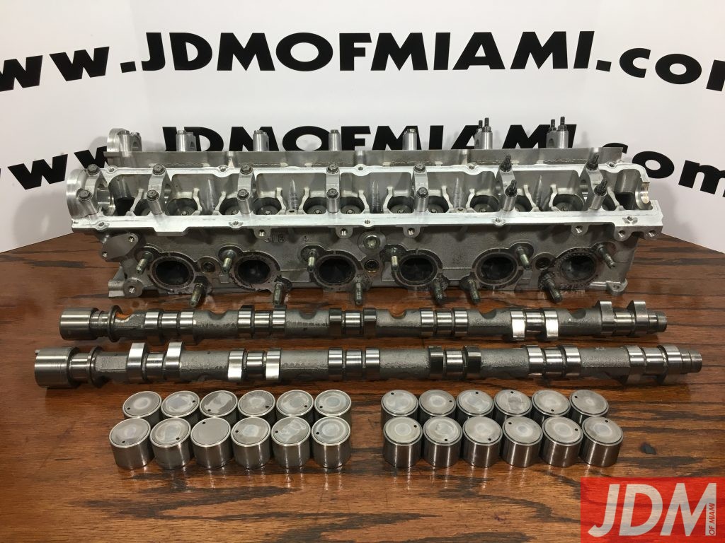CYLINDER HEAD + CAMSHAFTS + LIFTERS JDM of Miami