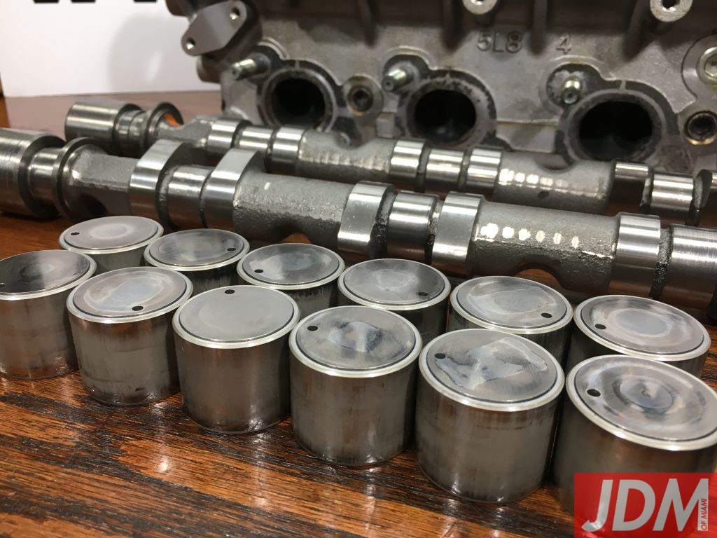 CYLINDER HEAD + CAMSHAFTS + LIFTERS JDM of Miami