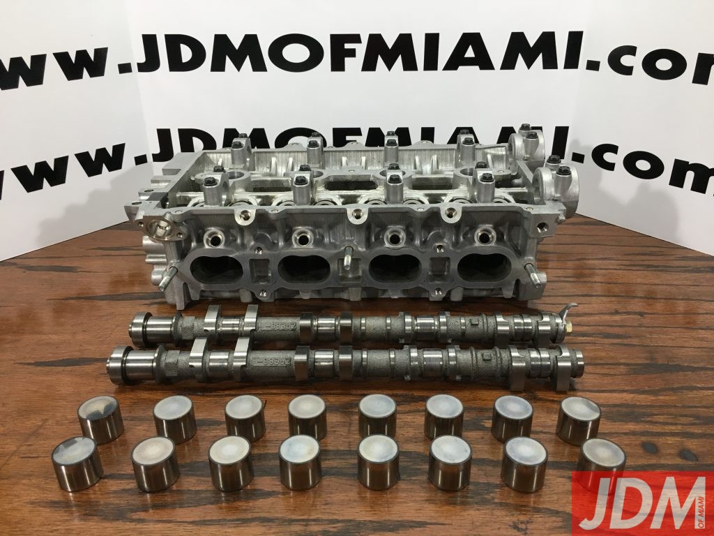 CYLINDER HEAD + CAMSHAFTS + LIFTERS JDM of Miami