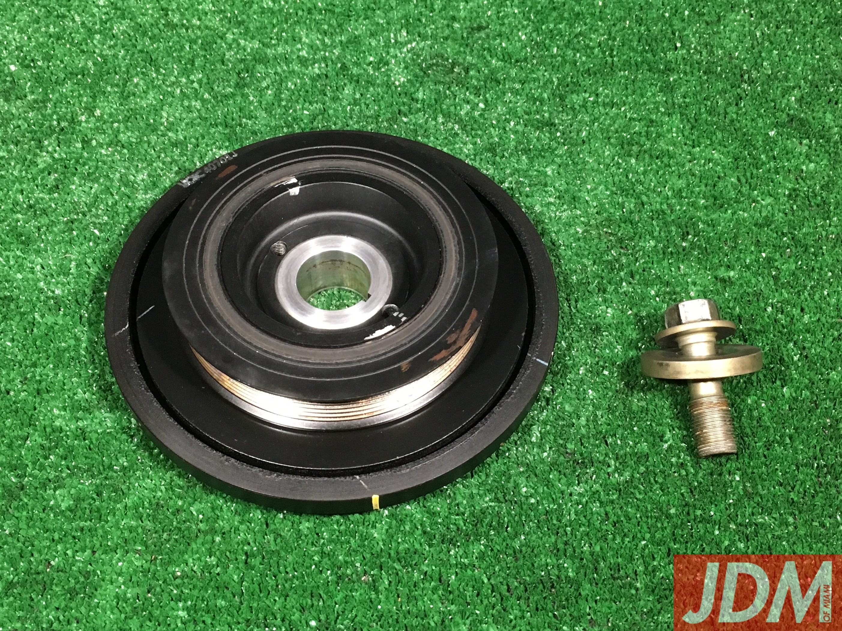 13407-46020 Toyota Supra JZA80 2JZGTE Crankshaft Harmonic Balancer Pulley OEM